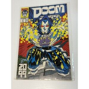 Doom 2099 #2 1993 Newsstand John Francis Pat Broderick (Marvel Comics 1993)